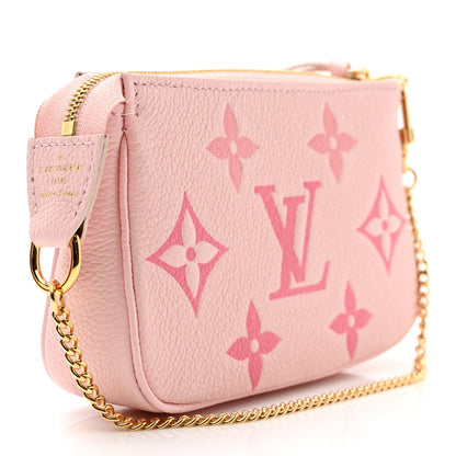 Louis Vuitton Empreinte Monogram Giant By The Pool Mini Pochette Accessories Bouton De Rose 3 of 8