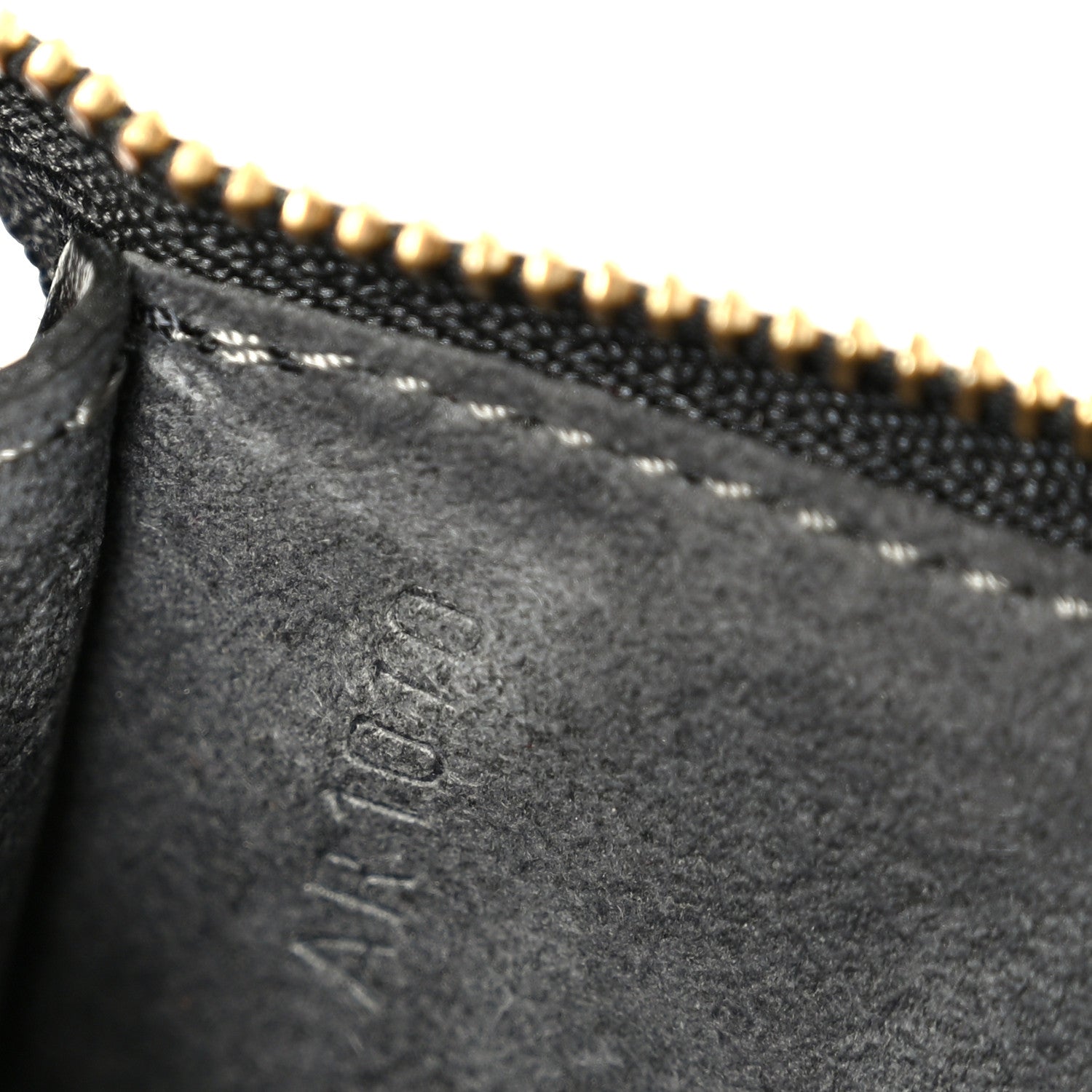 Louis Vuitton Epi Pochette Accessories 21 Black 6 of 10