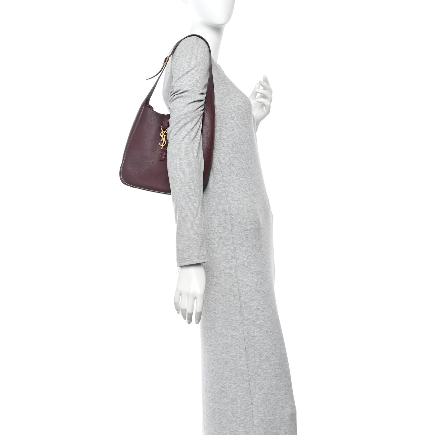 Smooth Calfskin Small Le 5 A 7 Soft Hobo Rouge Legion