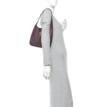 Saint Laurent Smooth Calfskin Small Le 5 A 7 Soft Hobo Rouge Legion 2 of 15