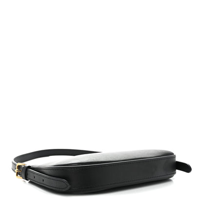 Louis Vuitton Calfskin LV Bloom Pochette Black 4 of 9