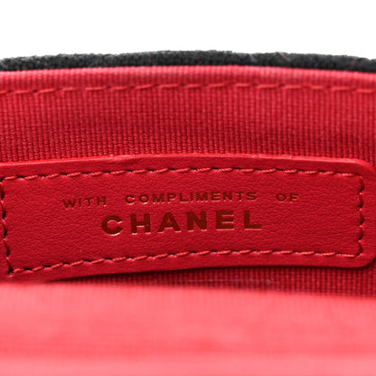 Chanel Jersey Quilted Micro Mini Flap Black 7 of 9