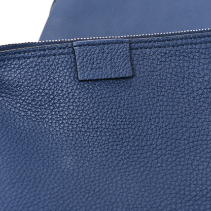 Gucci Soft Grained Calfskin Large Jackie Hobo Classic Blue Marine 7 of 14