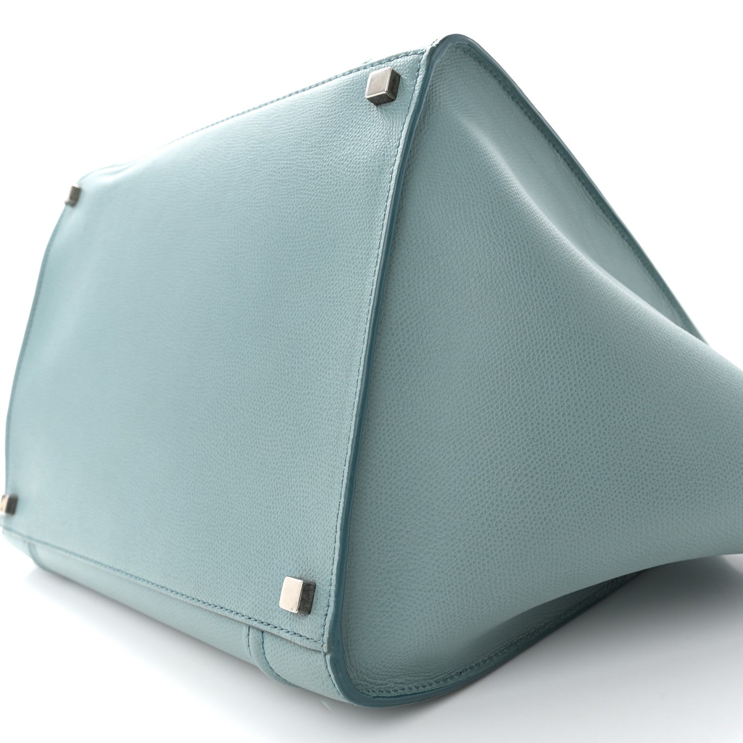 Celine Baby Grained Calfskin Medium Phantom Luggage Glacier 10 of 15