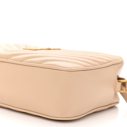 Saint Laurent Calfskin Matelasse Monogram Lou Camera Bag Nude Powder 11 of 11