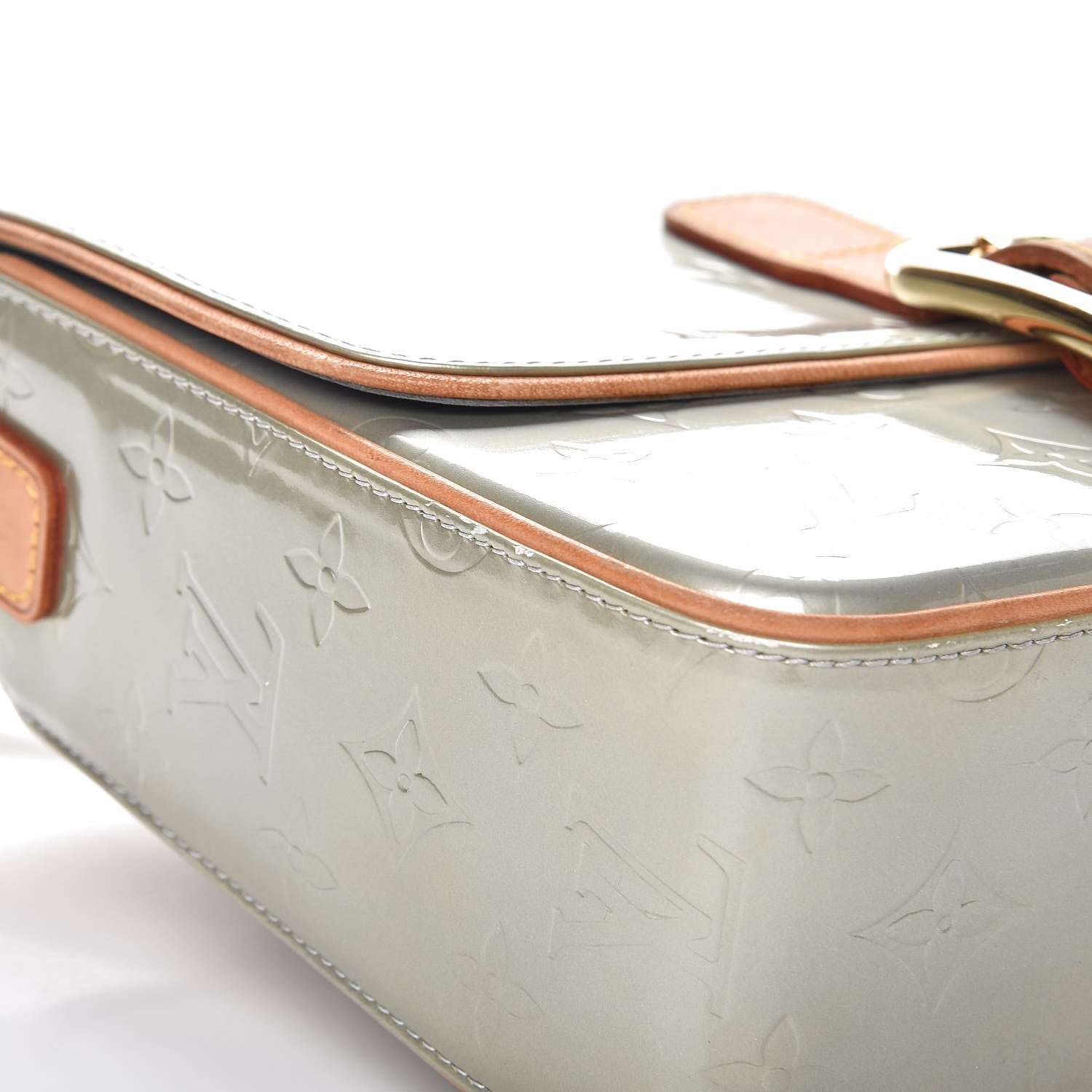 Louis Vuitton Vernis Christie GM Silver 13 of 15