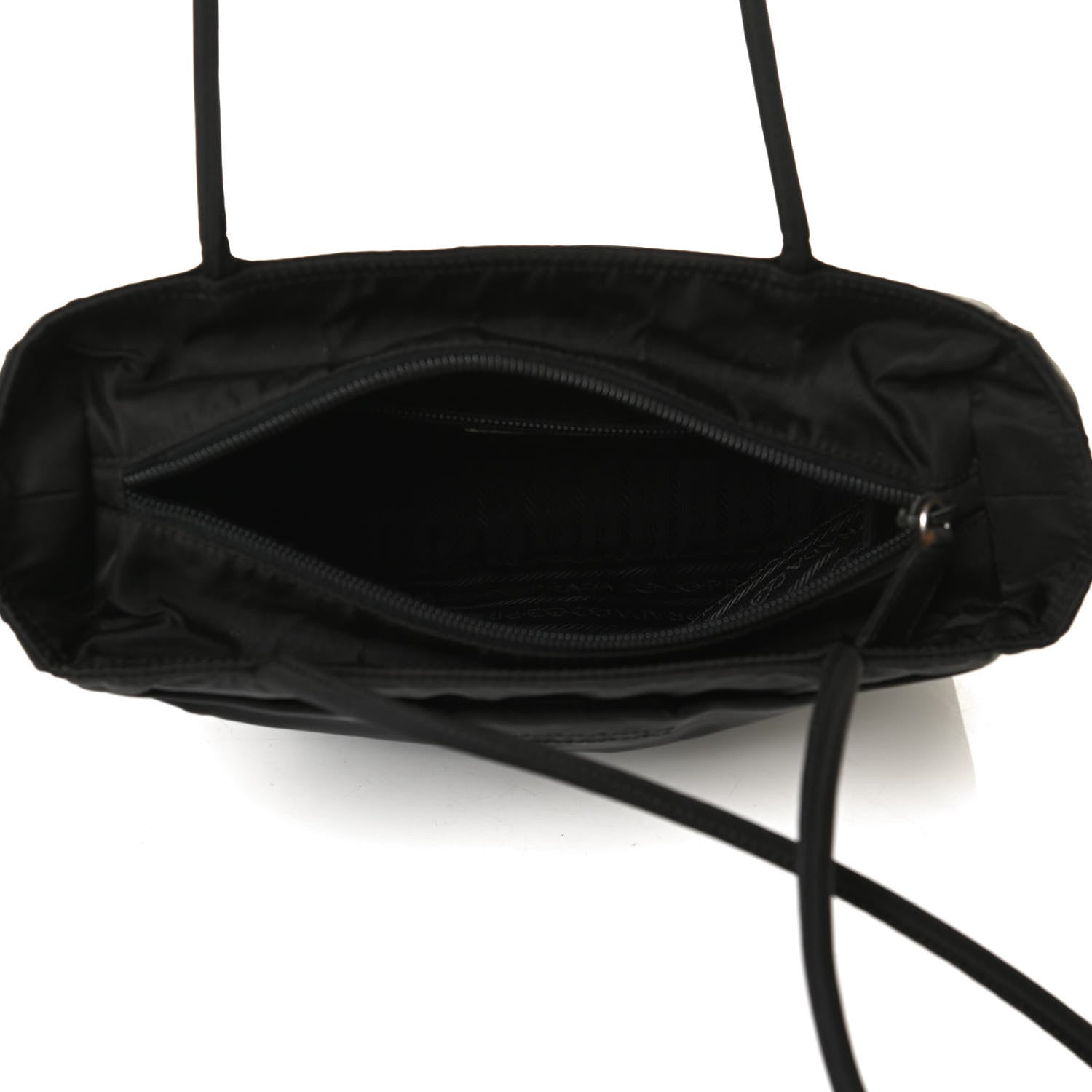 Prada Nylon Tote Black 9 of 13