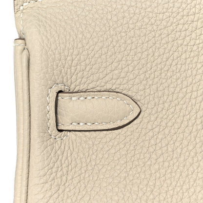 Hermes Togo Birkin 25 Craie 13 of 35