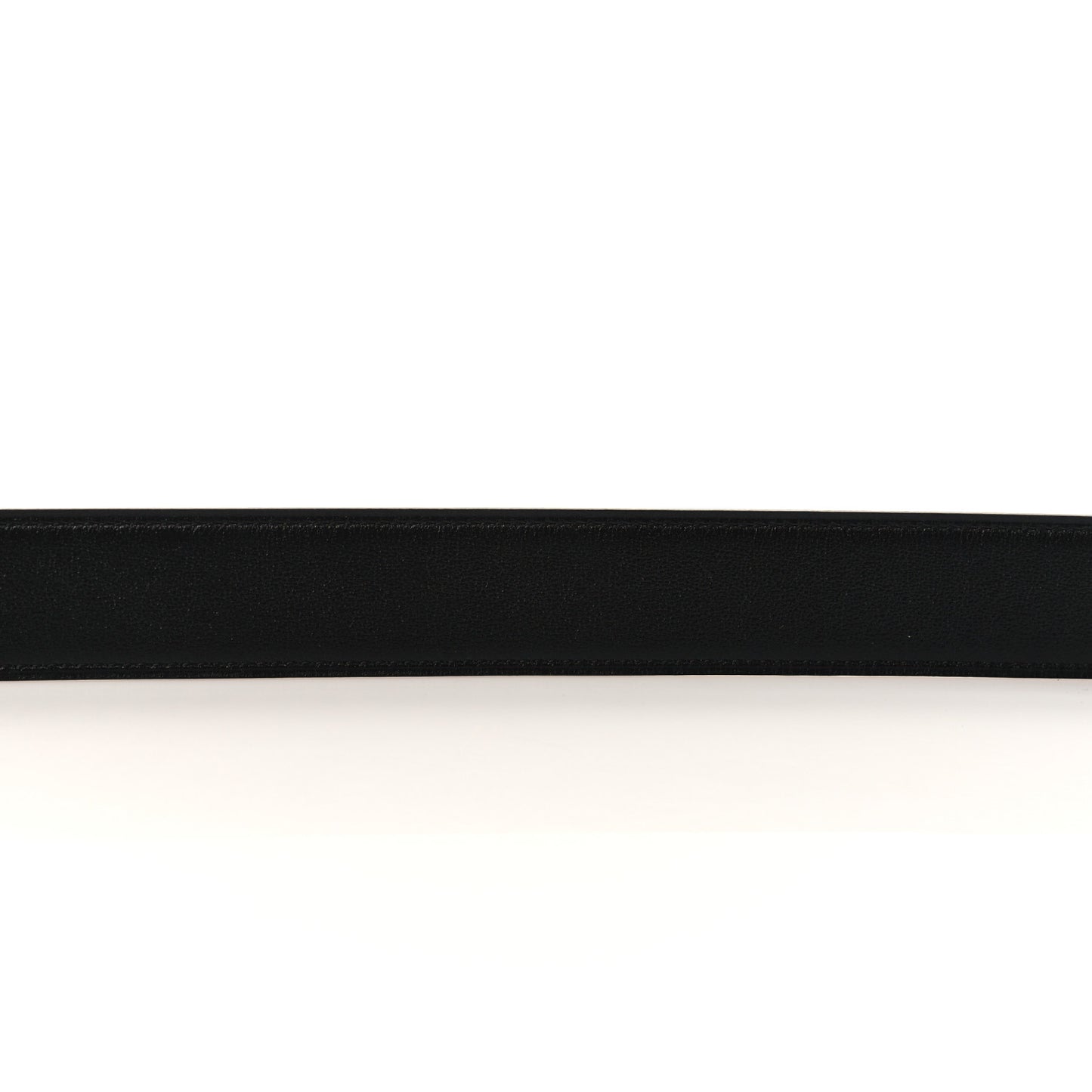 Togo Chaine D'Ancre 110 Belt Gold Black