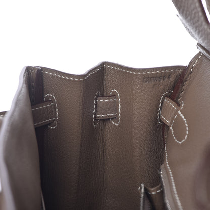Hermes Togo Birkin 25 Etoupe 13 of 37