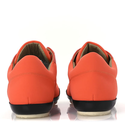 Hermes Neoprene Impulse Sneakers 41 Orange 6 of 11