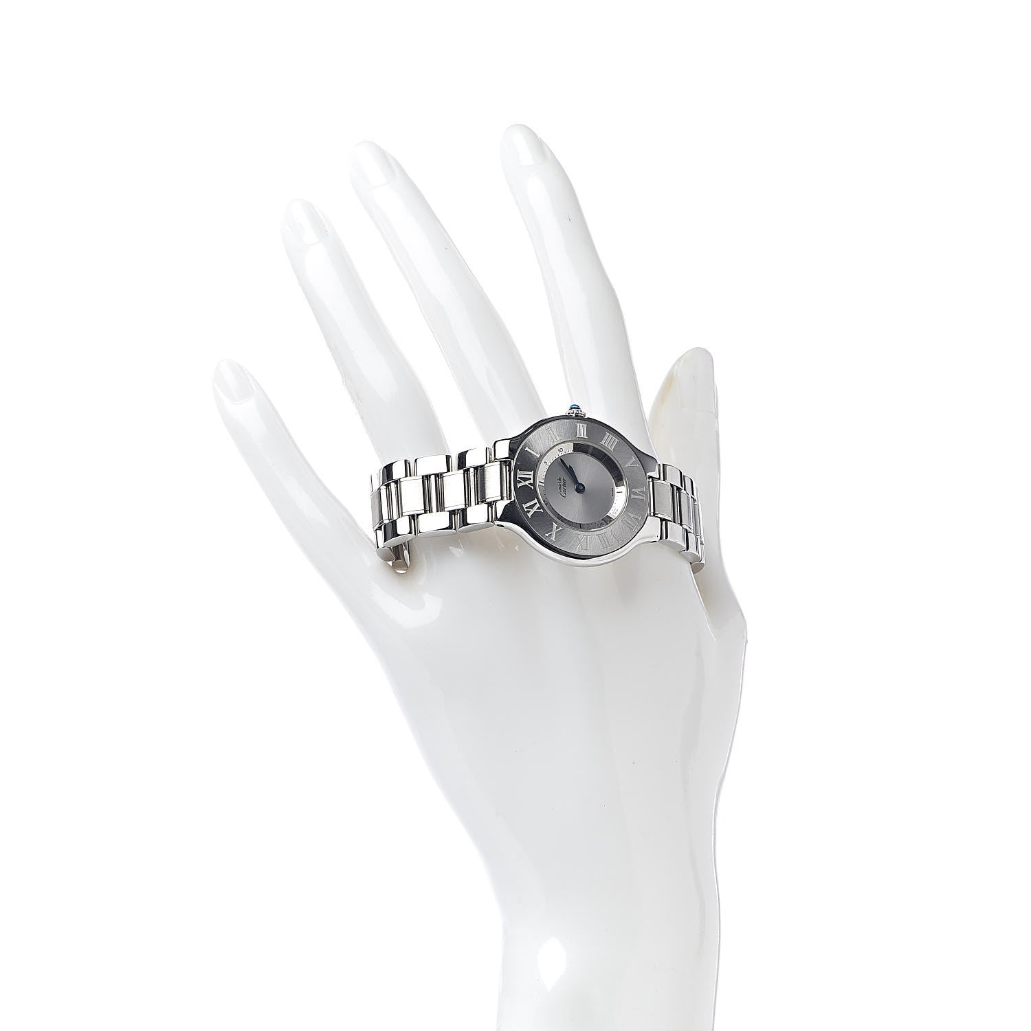 Cartier Stainless Steel 31mm Must De 21 Quartz Watch 2 of 7