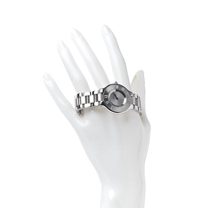 Cartier Stainless Steel 31mm Must De 21 Quartz Watch 2 of 7