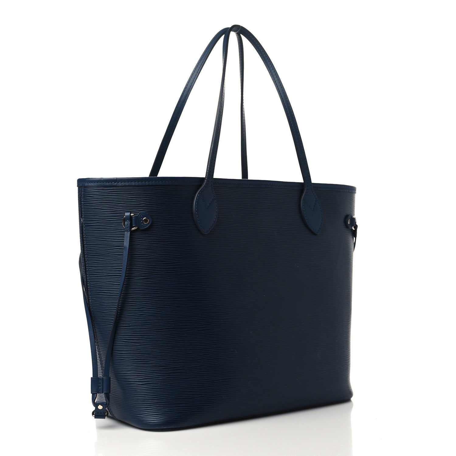 Louis Vuitton Epi Neverfull MM Indigo 4 of 12