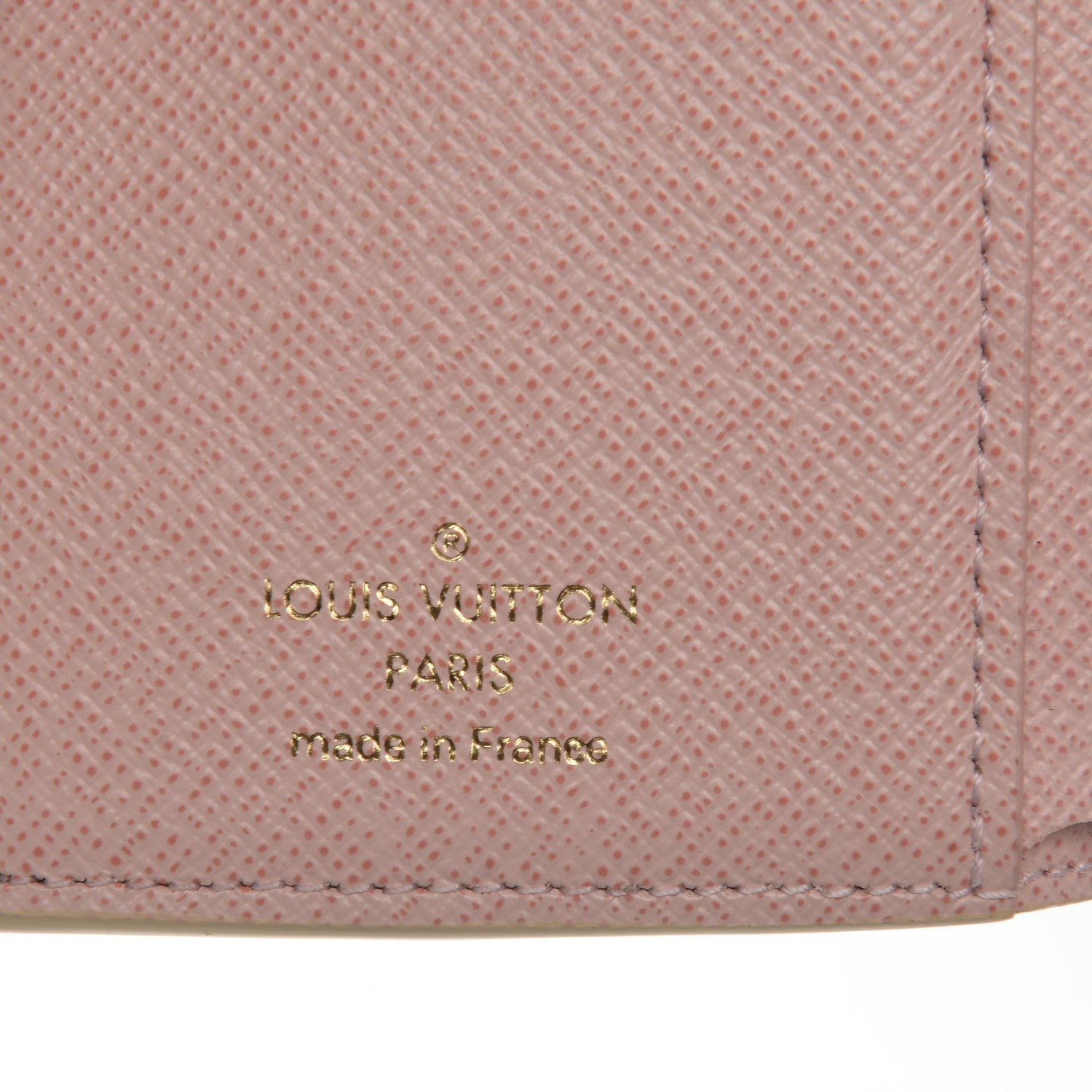 Louis Vuitton Damier Azur Victorine Wallet Rose Ballerine 6 of 6