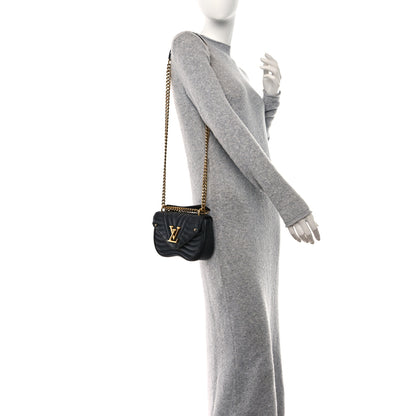 Louis Vuitton Calfskin New Wave Chain PM Black 2 of 9