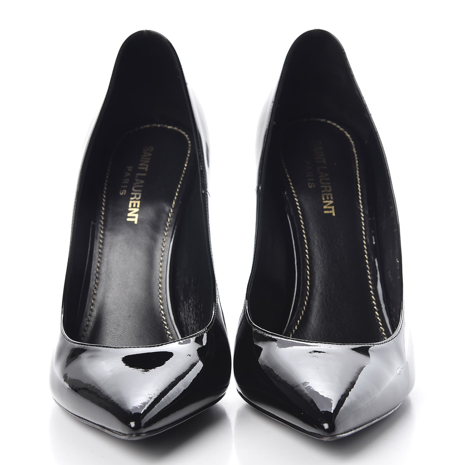 Saint Laurent Patent Opyum 110 Pumps 39.5 Black 2 of 11