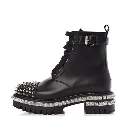 Christian Louboutin Calfskin King St Boots 37 Black 1 of 7