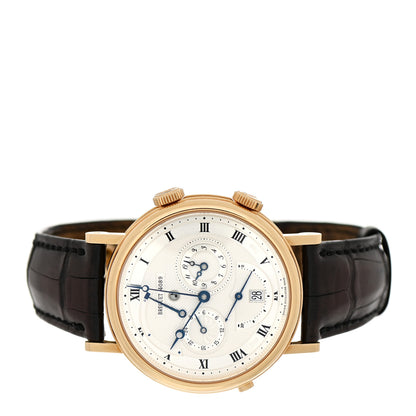 Breguet 18K Yellow Gold Alligator 39mm Le Reveil du Tsar Classique Alarm Automatic Watch 5707BA/12/9V6 2 of 4