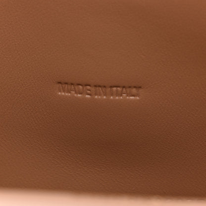 Balenciaga Shiny Calfskin Crocodile Embossed Hourglass Top Handle Bag XS Nude Beige 7 of 11