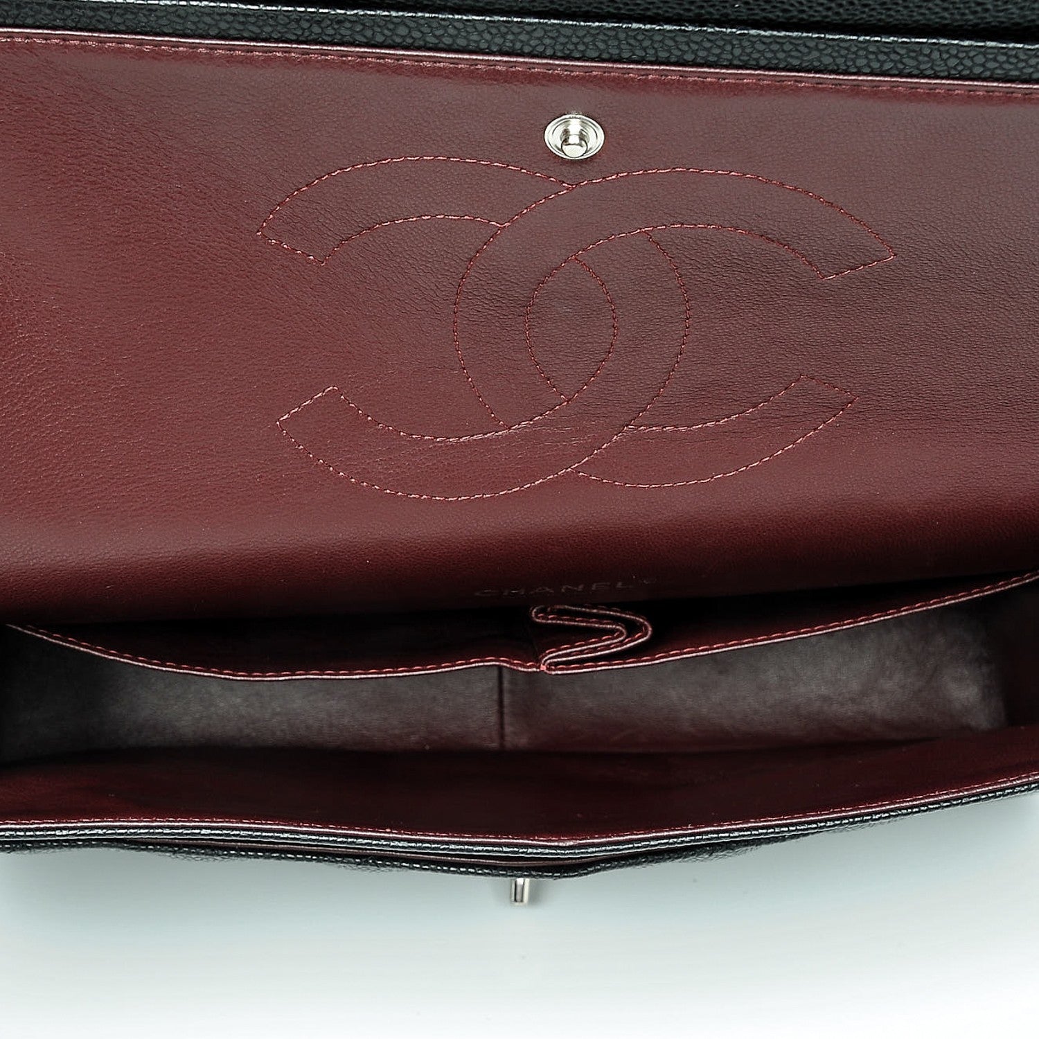Chanel Caviar Quilted Maxi Double Flap Black 5 of 7
