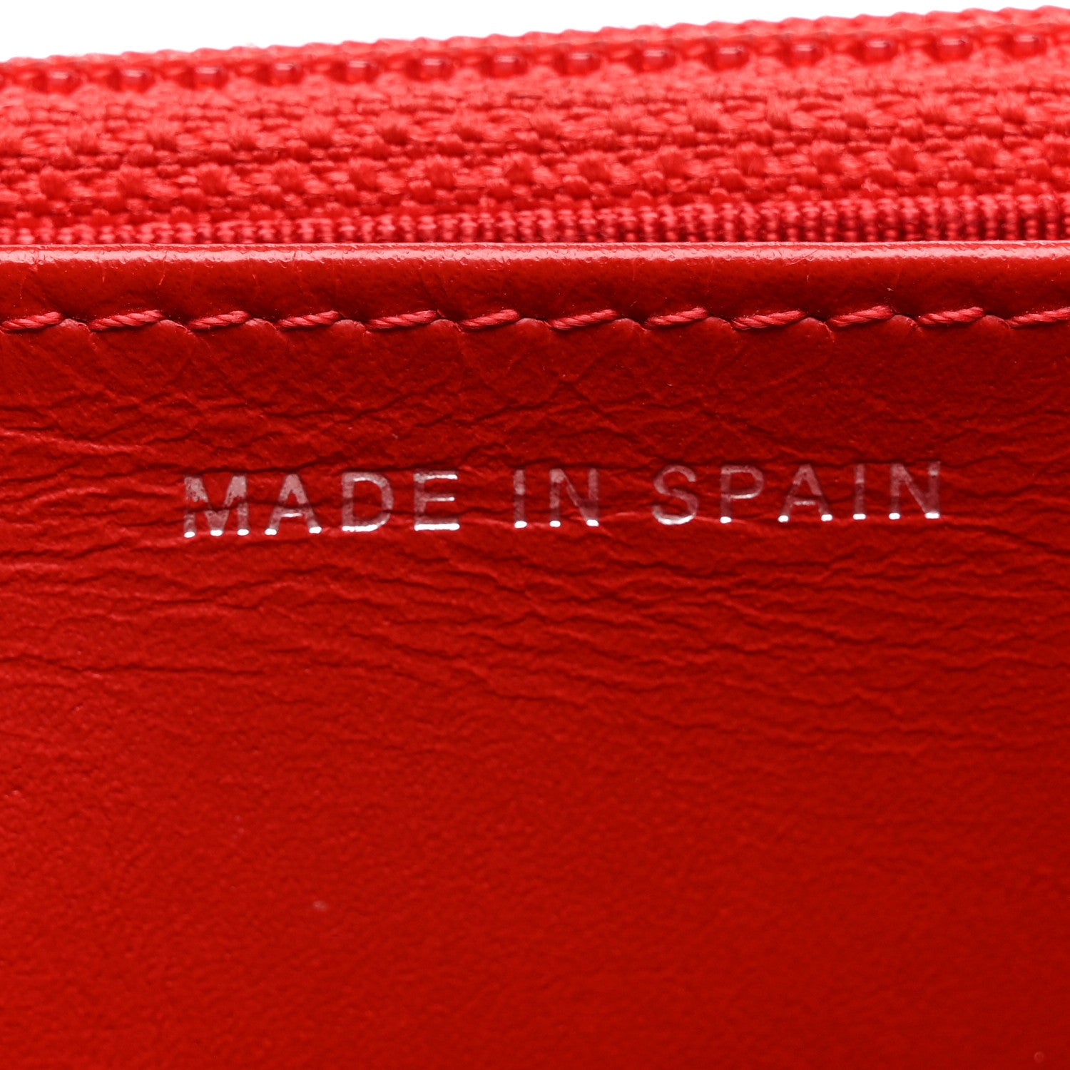 Chanel Caviar Quilted Wallet On Chain WOC Red 7 of 12