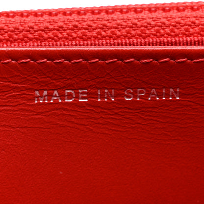 Chanel Caviar Quilted Wallet On Chain WOC Red 7 of 12