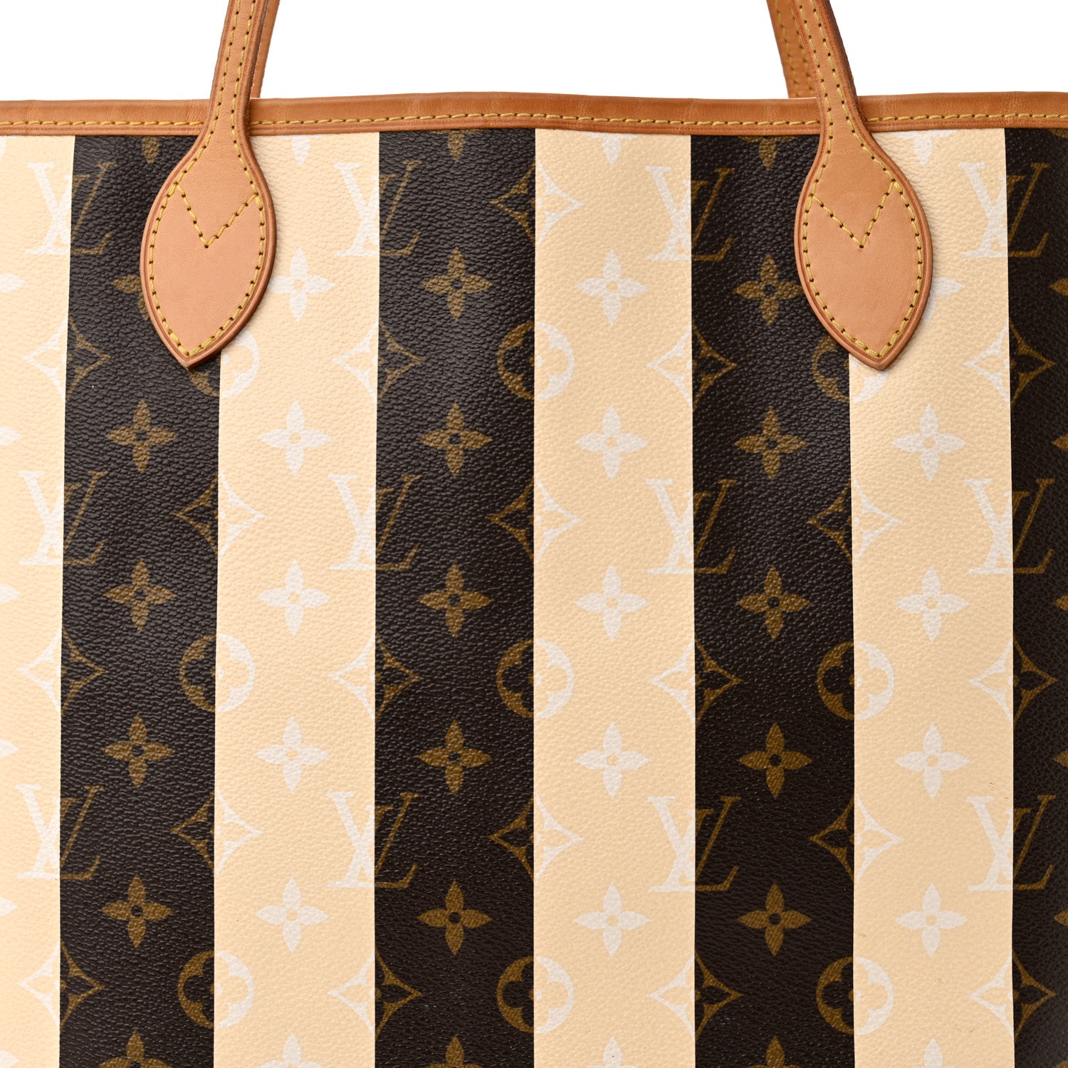 Louis Vuitton Monogram Rayures Neverfull MM 7 of 13