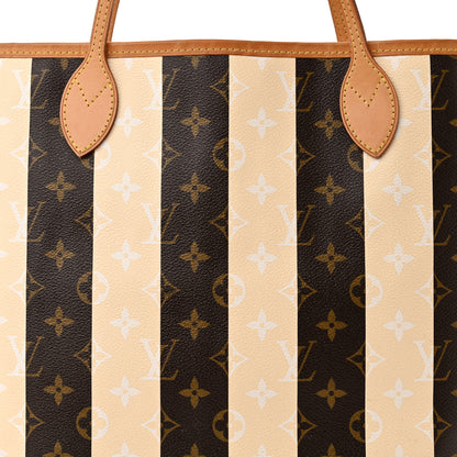 Louis Vuitton Monogram Rayures Neverfull MM 7 of 13