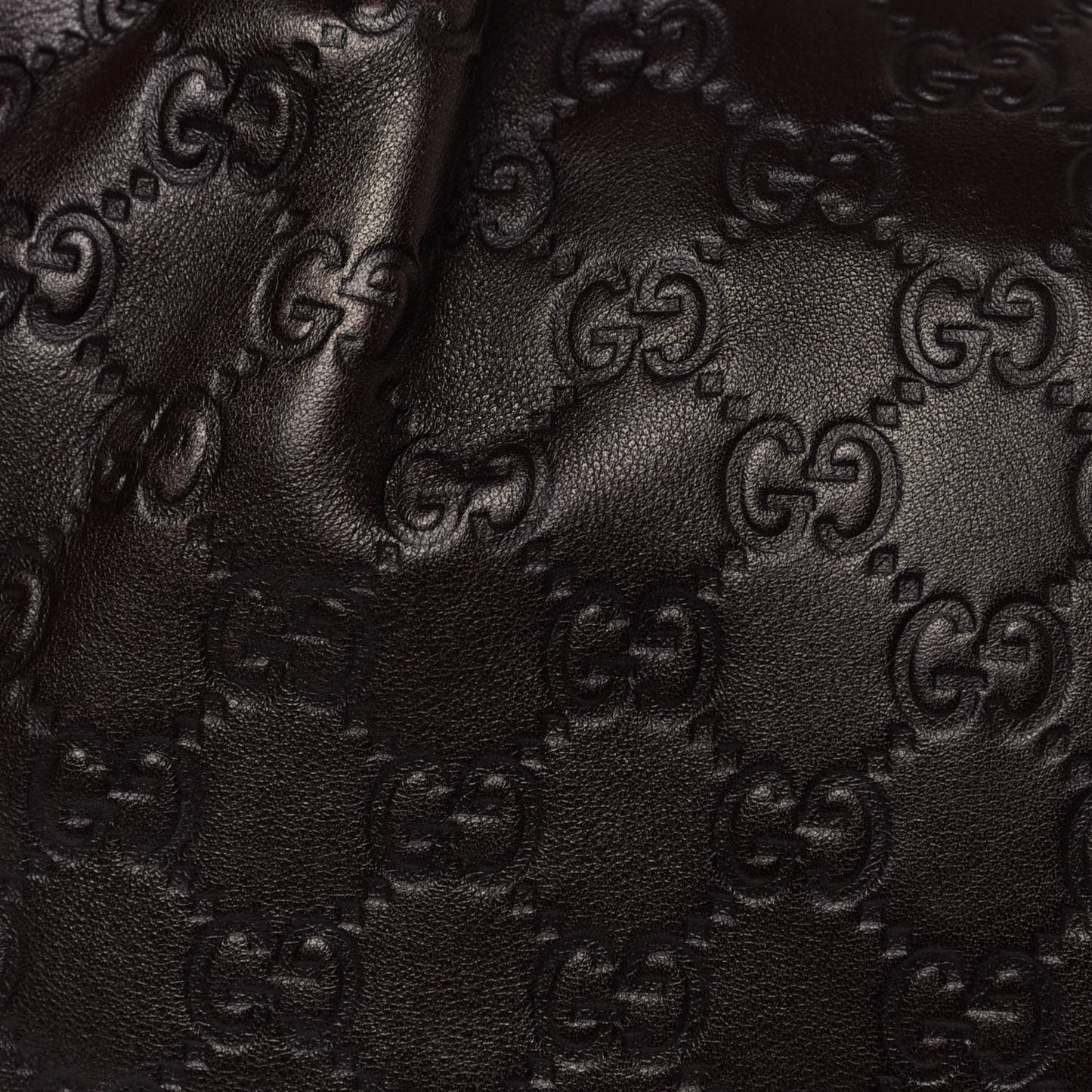Guccissima Medium Sukey Top Handle Tote Chocolate