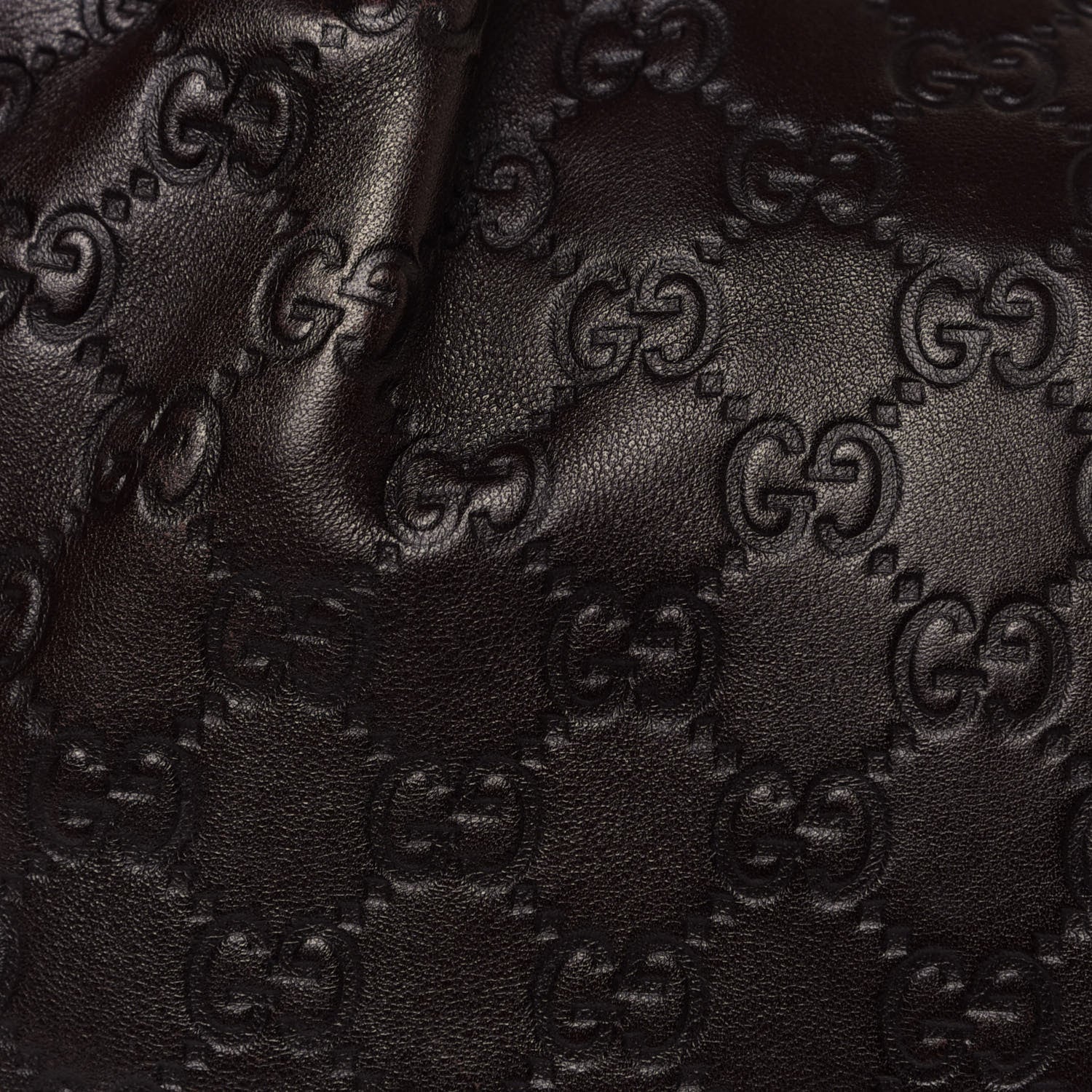 Gucci Guccissima Medium Sukey Top Handle Tote Chocolate 12 of 12