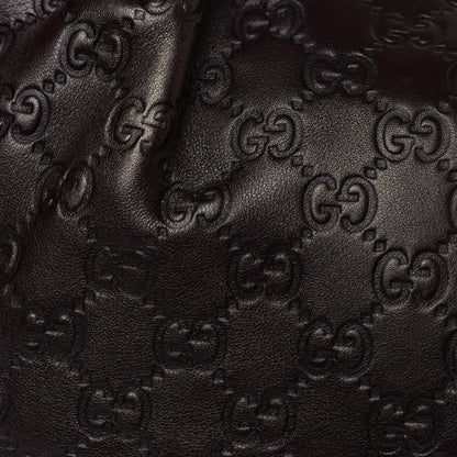 Gucci Guccissima Medium Sukey Top Handle Tote Chocolate 12 of 12