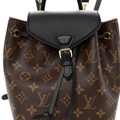 Louis Vuitton Monogram BB Montsouris NM Backpack Black 7 of 9