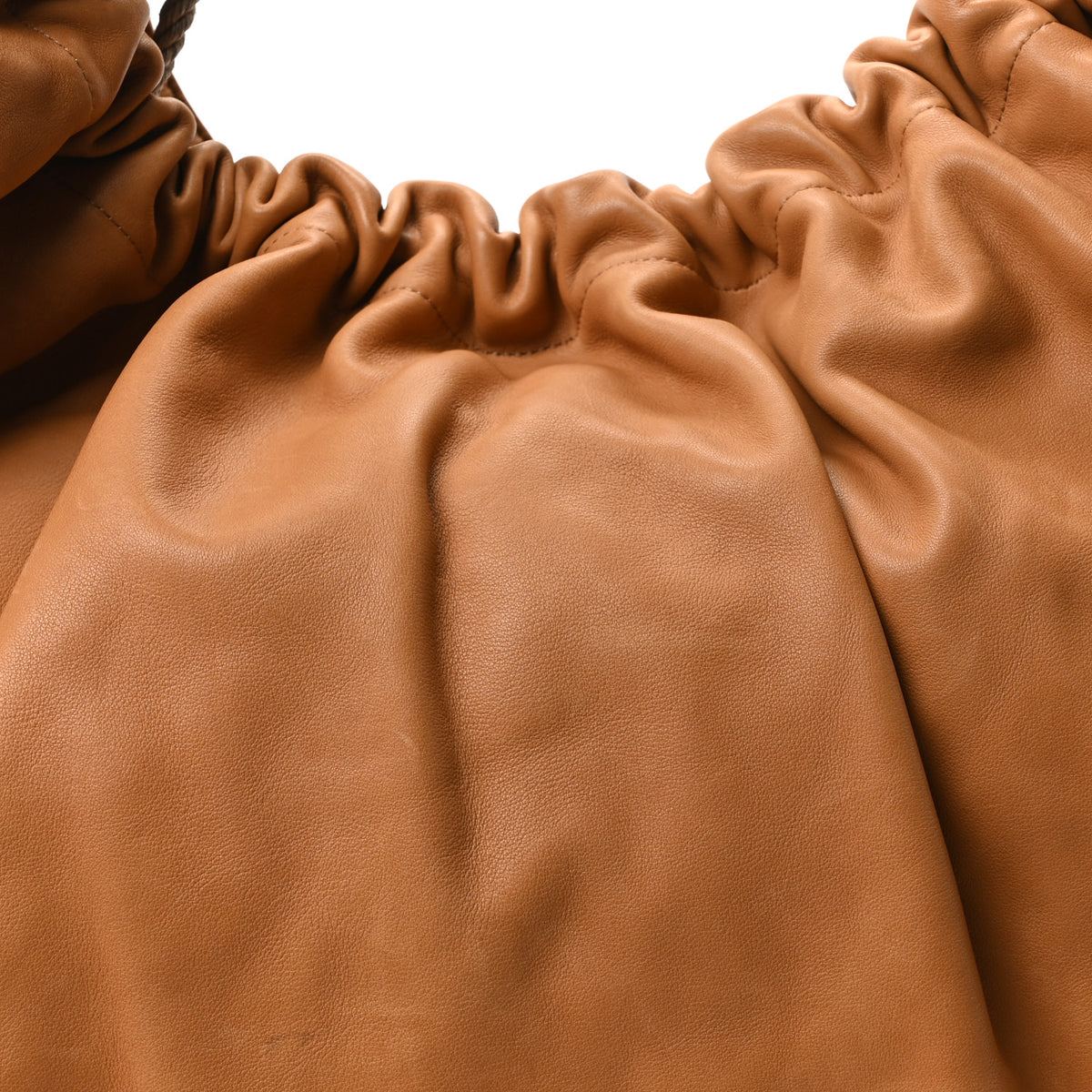 Nappa Rope Squeeze XL Bag Tan