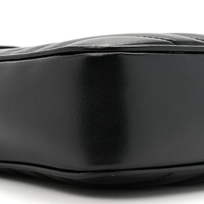 Saint Laurent Calfskin Matelasse Monogram Monochrome Lou Camera Bag Black 10 of 13