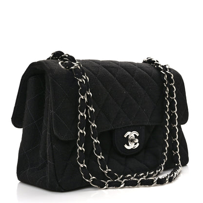 Chanel Jersey Double Sided Jumbo Flap Black 3 of 13