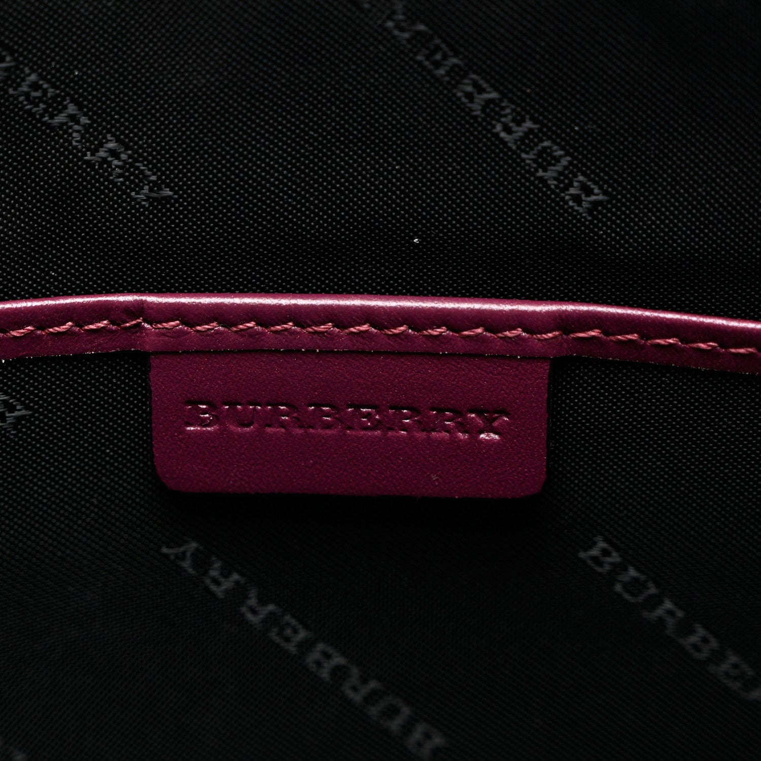 Burberry Heritage Grain Pouch Red 6 of 7