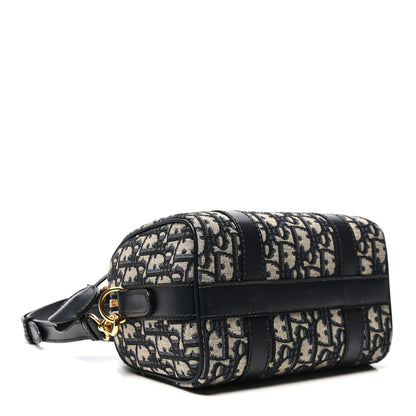 Christian Dior Oblique Groove 20 Bag Blue 4 of 10