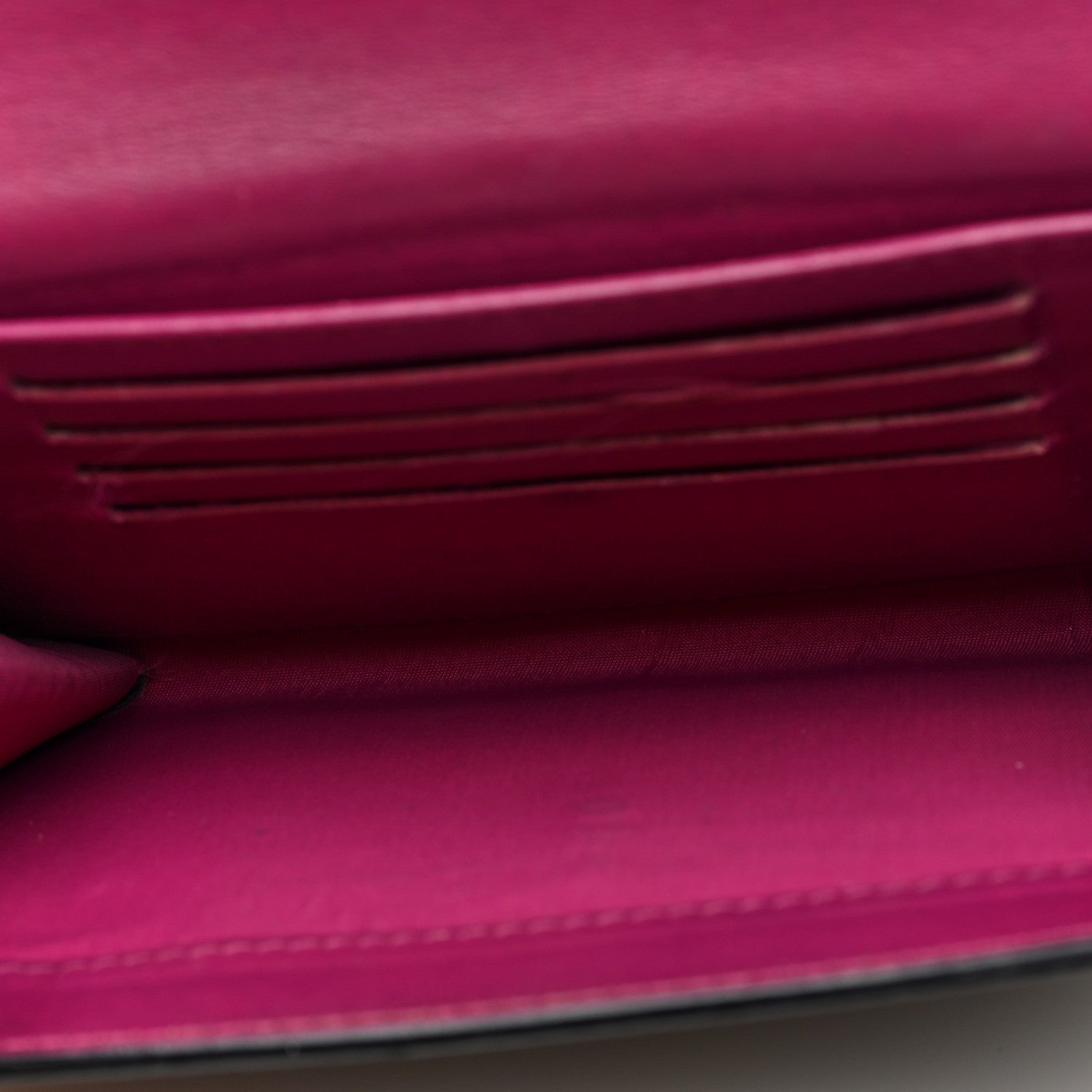 Christian Dior Bullcalf Diorissimo Slim Envelope Wallet Black Rose Indien 5 of 6