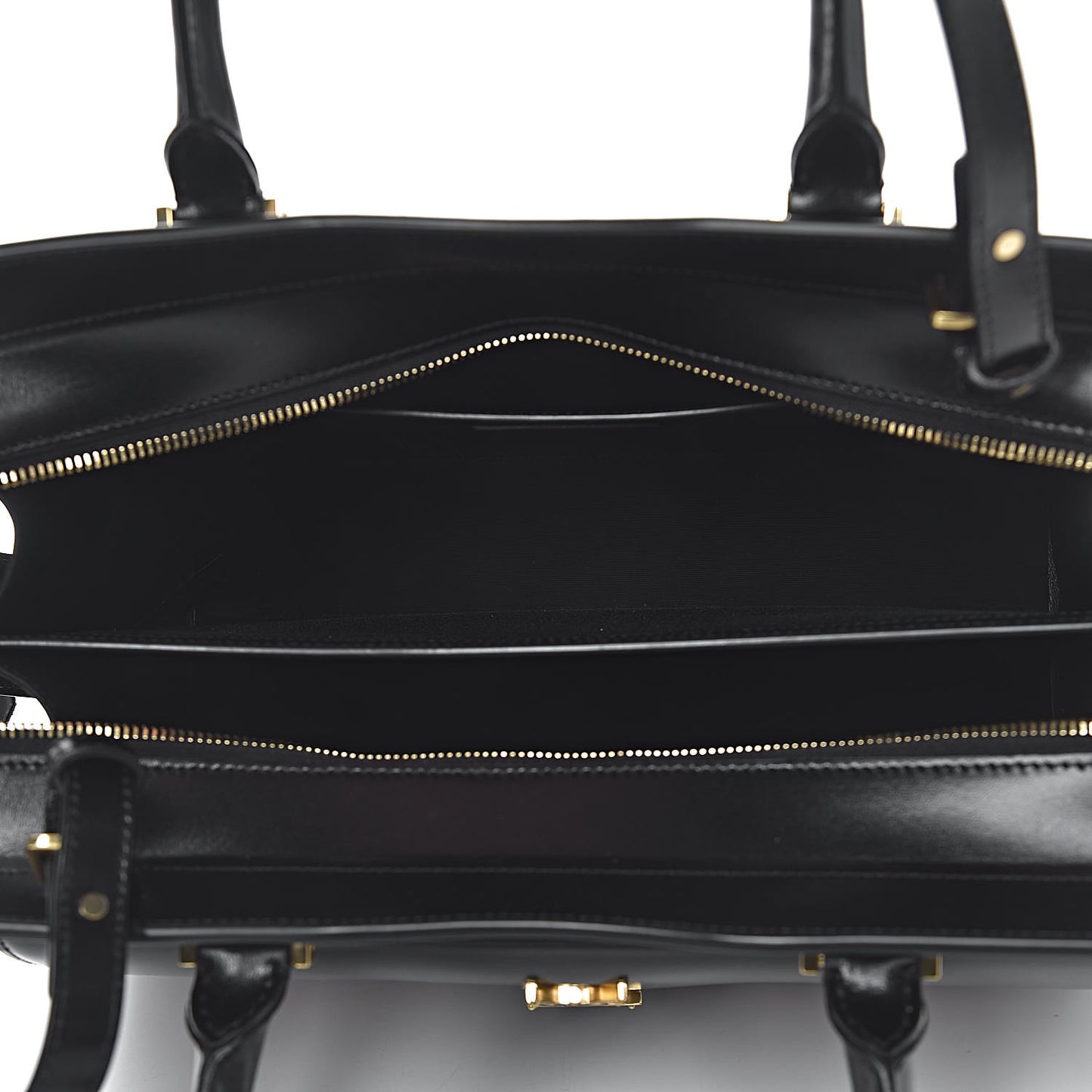 Calf Hair Calfskin Monogram Medium Uptown Tote Black