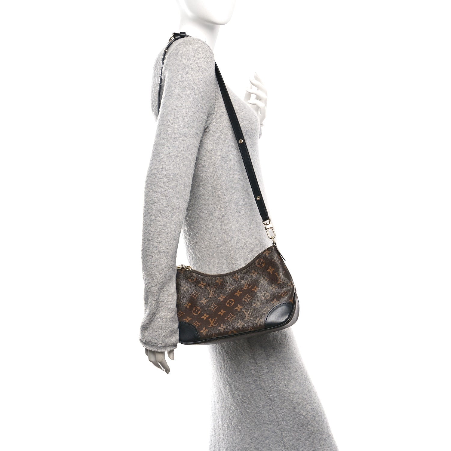 Louis Vuitton Monogram Boulogne NM Black 2 of 9