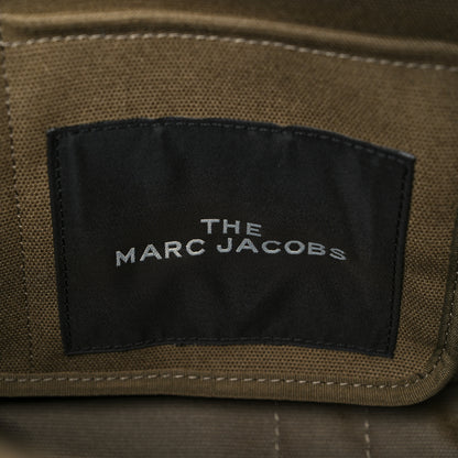 Marc Jacobs Cotton Canvas Medium The Traveler Tote Bag Slate Green 5 of 8