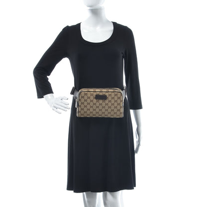 Gucci Monogram Belt Bag Dark Brown 2 of 8