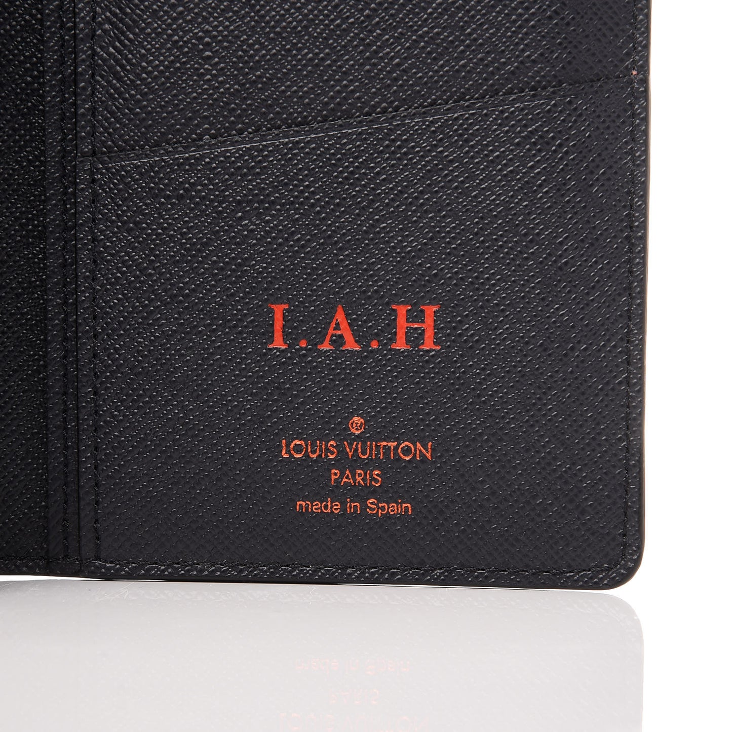 Monogram Upside Down Brazza Wallet Navy