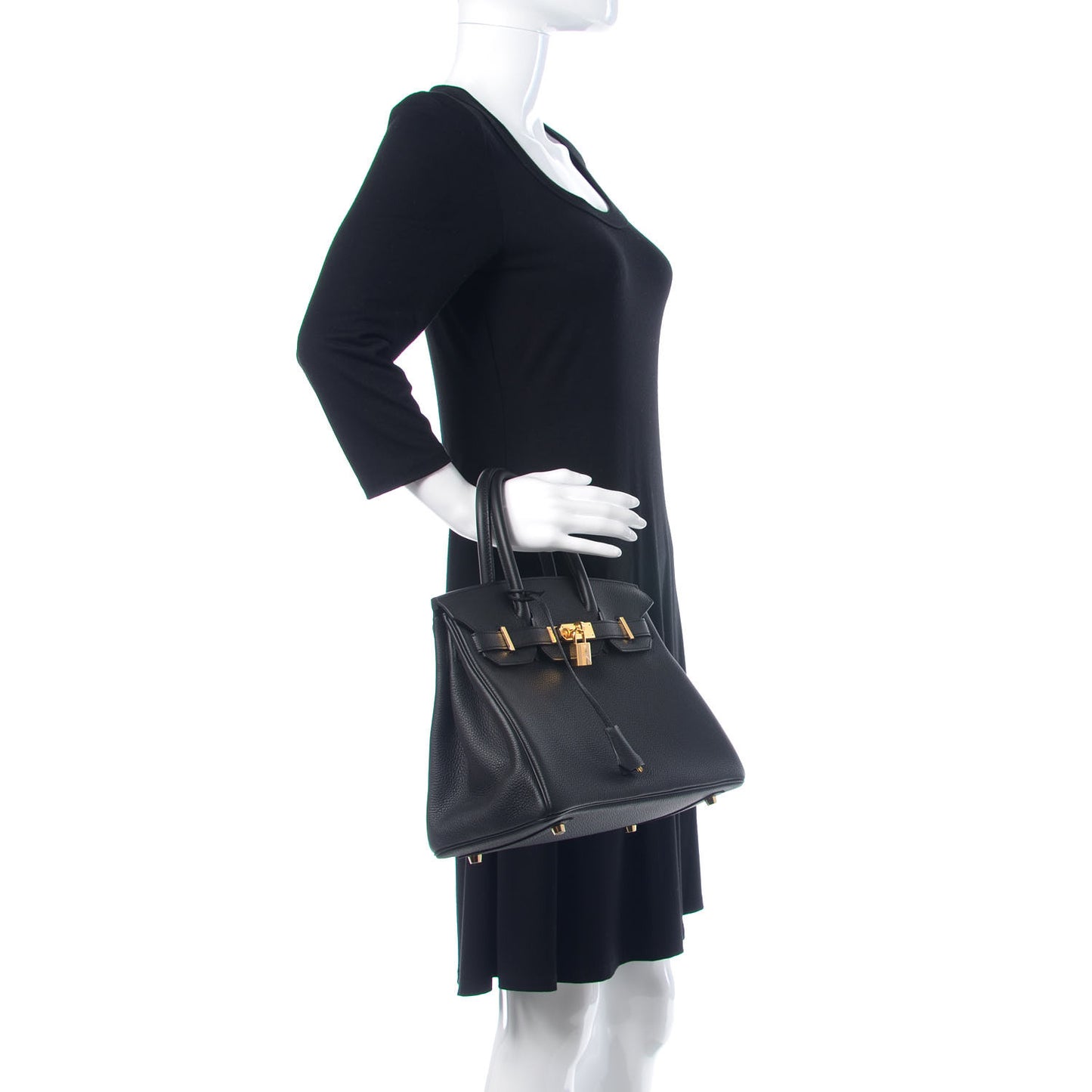 Togo Birkin 30 Black