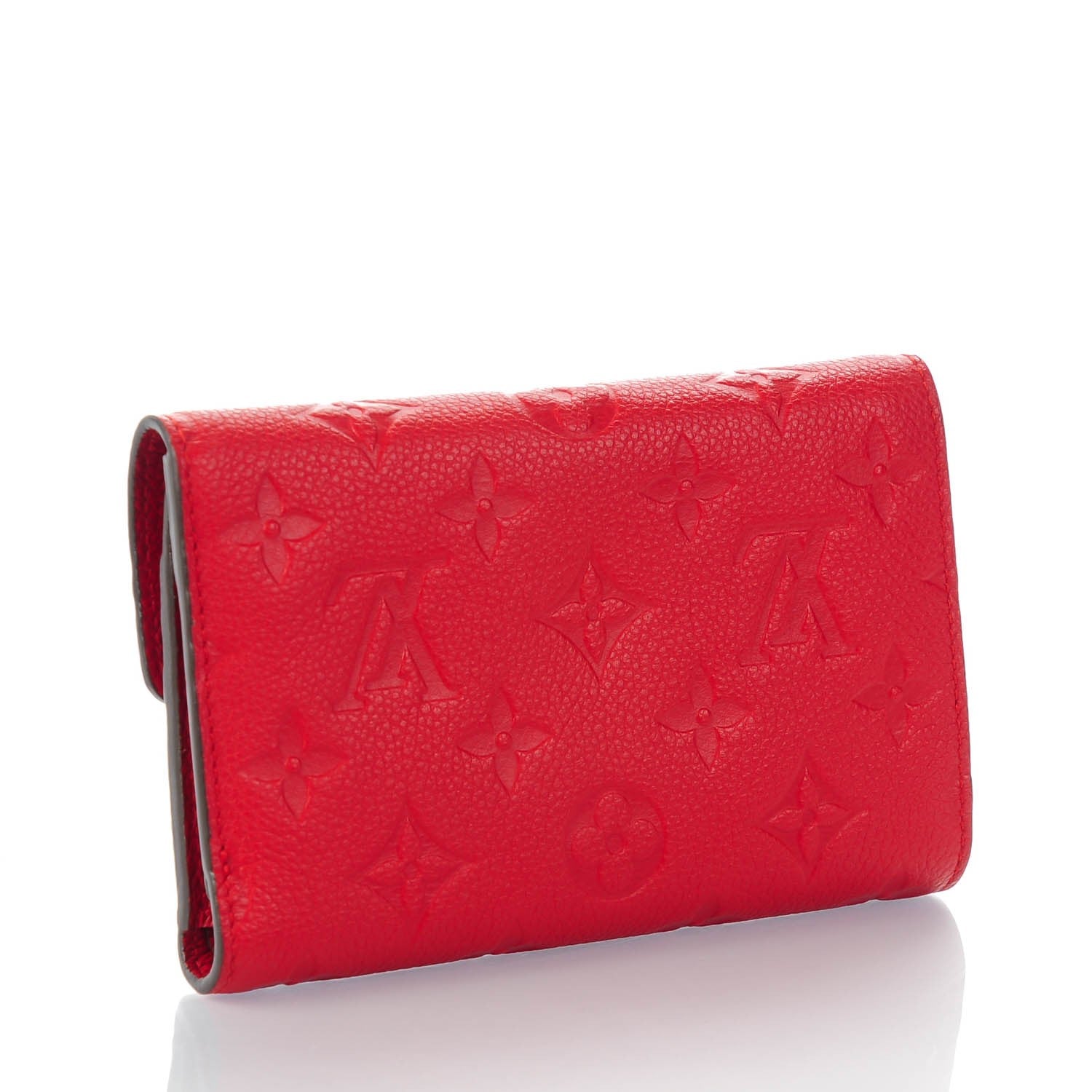 Louis Vuitton Empreinte Compact Curieuse Wallet Cherry 3 of 7