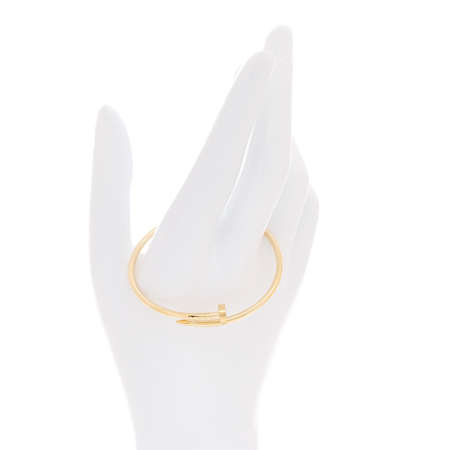 Cartier 18K Yellow Gold Small Juste Un Clou Bracelet 15 2 of 6