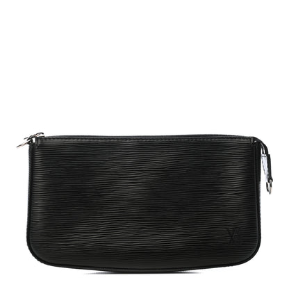 Louis Vuitton Epi Pochette Accessories NM Black 1 of 7