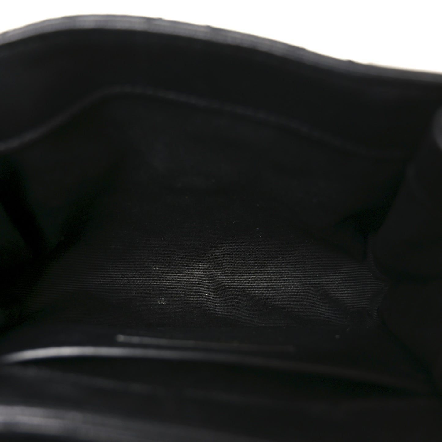 Lambskin Quilted Monogram Mini Nolita Black