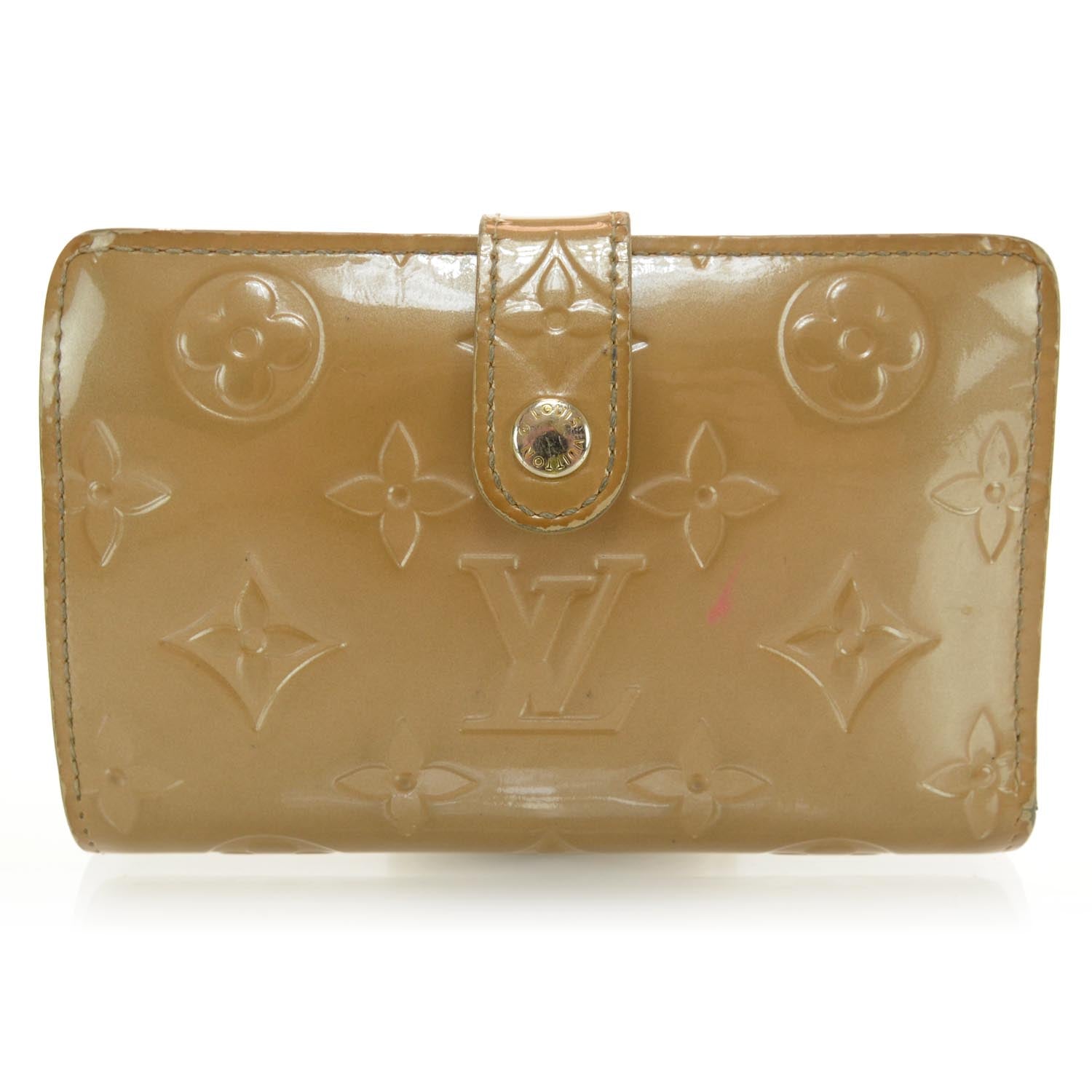 Louis Vuitton Vernis French Purse Wallet Noisette 1 of 8